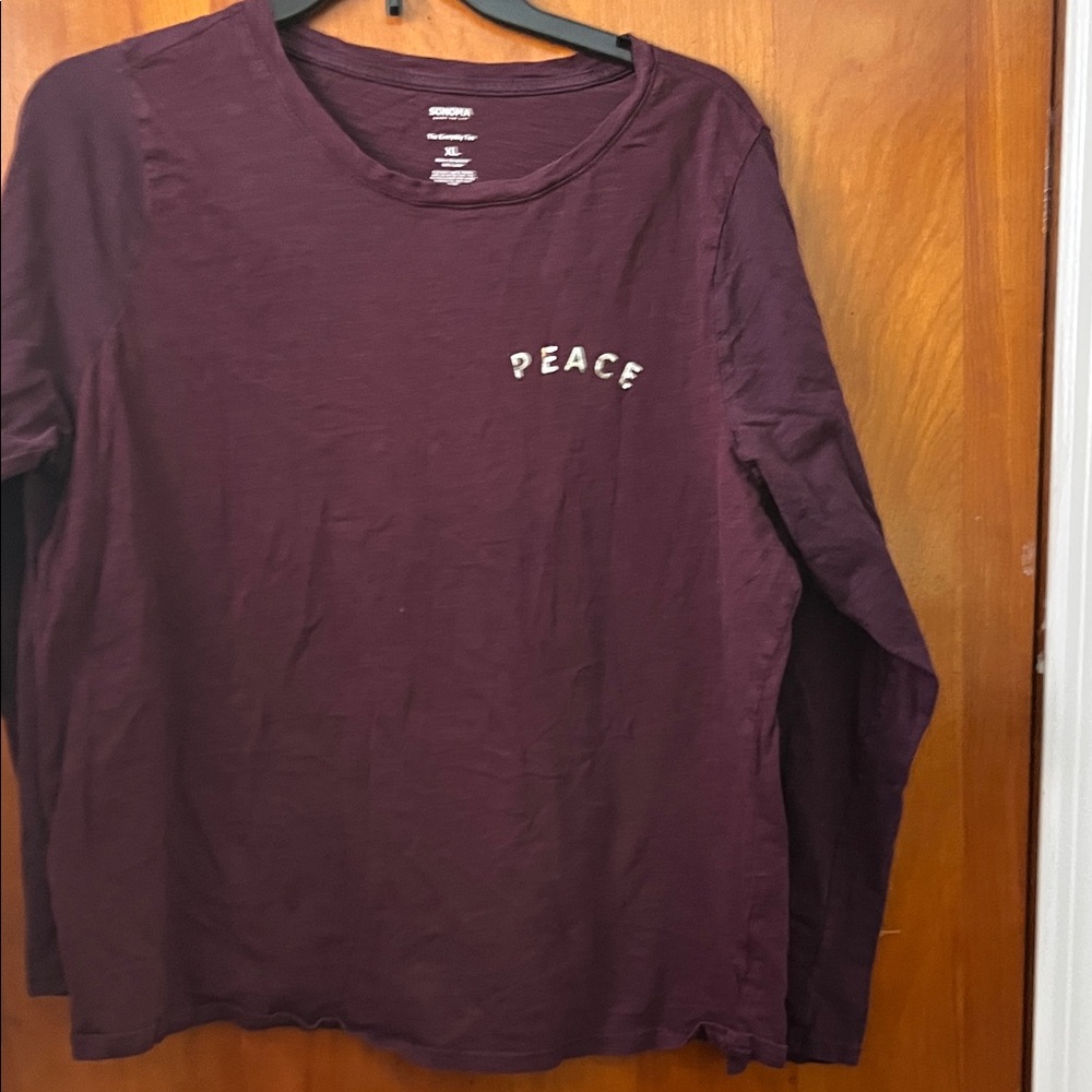 Sonoma woman Long Sleeve Tee - Deep Purple